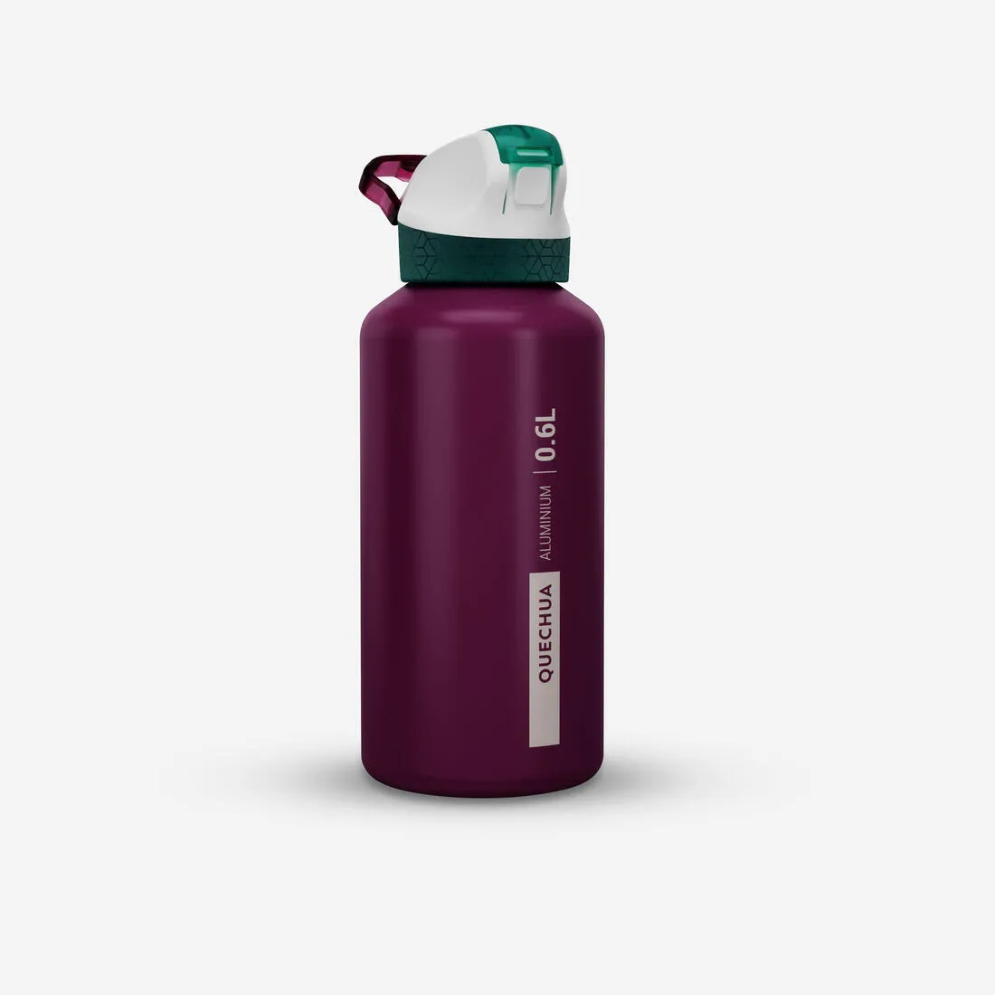 0.6L kids’ alum. water flask 500 with instant cap, pipette & straw for hiking