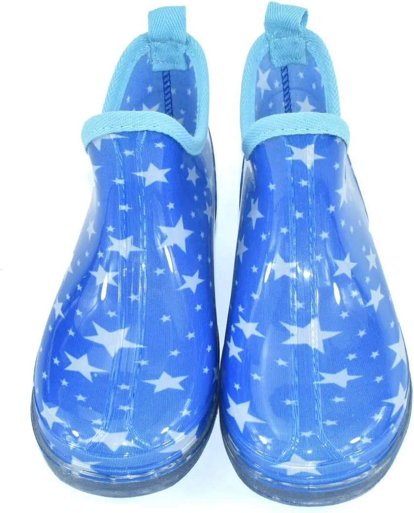 Harssidanzar Womens Waterproof Ankle BootGarden Rain Shoes for Women with Comfortable Insoles HL212US