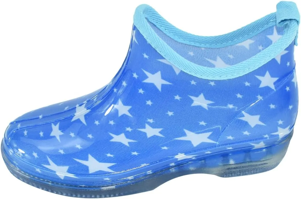 Harssidanzar Womens Waterproof Ankle BootGarden Rain Shoes for Women with Comfortable Insoles HL212US