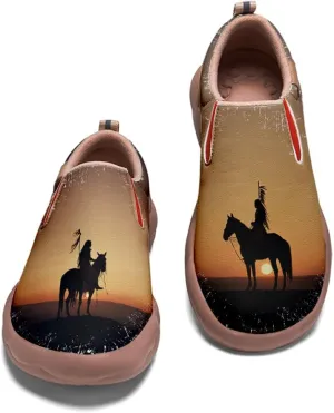 Onehorse Women's Leisure Travel Slip-On Loafers Comfortable Athletic Shoes