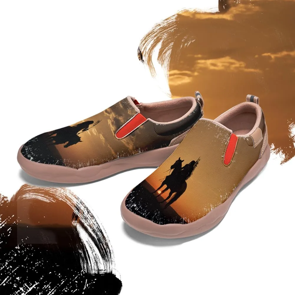 Onehorse Women's Leisure Travel Slip-On Loafers Comfortable Athletic Shoes