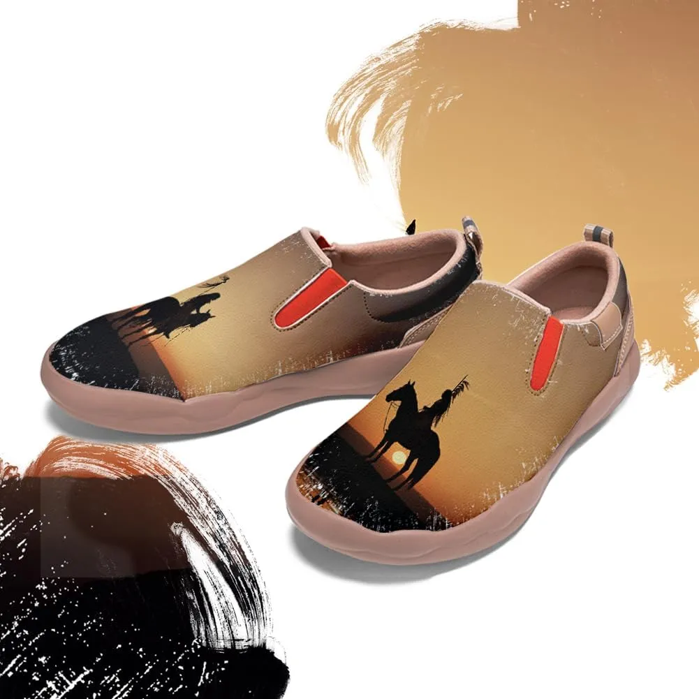 Onehorse Women's Leisure Travel Slip-On Loafers Comfortable Athletic Shoes