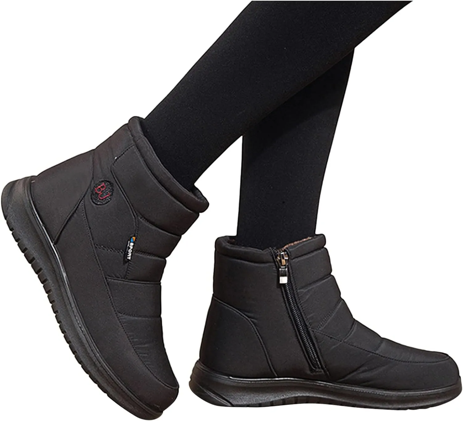 Snow Boots for Women Waterproof Ankle Boots Outdoor Non-Slip Booties Comfortable Shoes Warm Soft Fur Lined Winter Boots