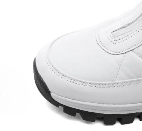 Women Winter Snow Boots Water Resistant Warm Fur Lined Anti Slip Mid-Calf Waterproof Slip On Outdoor Athletic Lightweight Snow Sneaker Boots